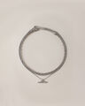 Collar Multicadena Plateado,PLATEADO